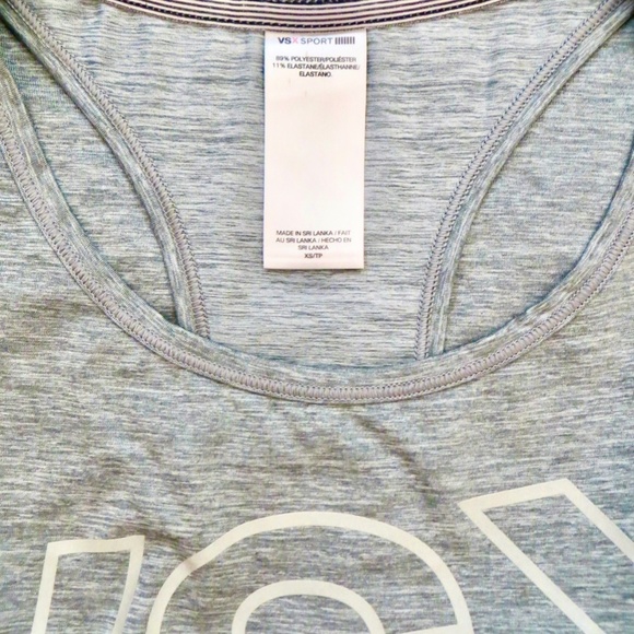 Victoria Secret Sport Cut Out Racerback Tank XS - Picture 8 of 8
